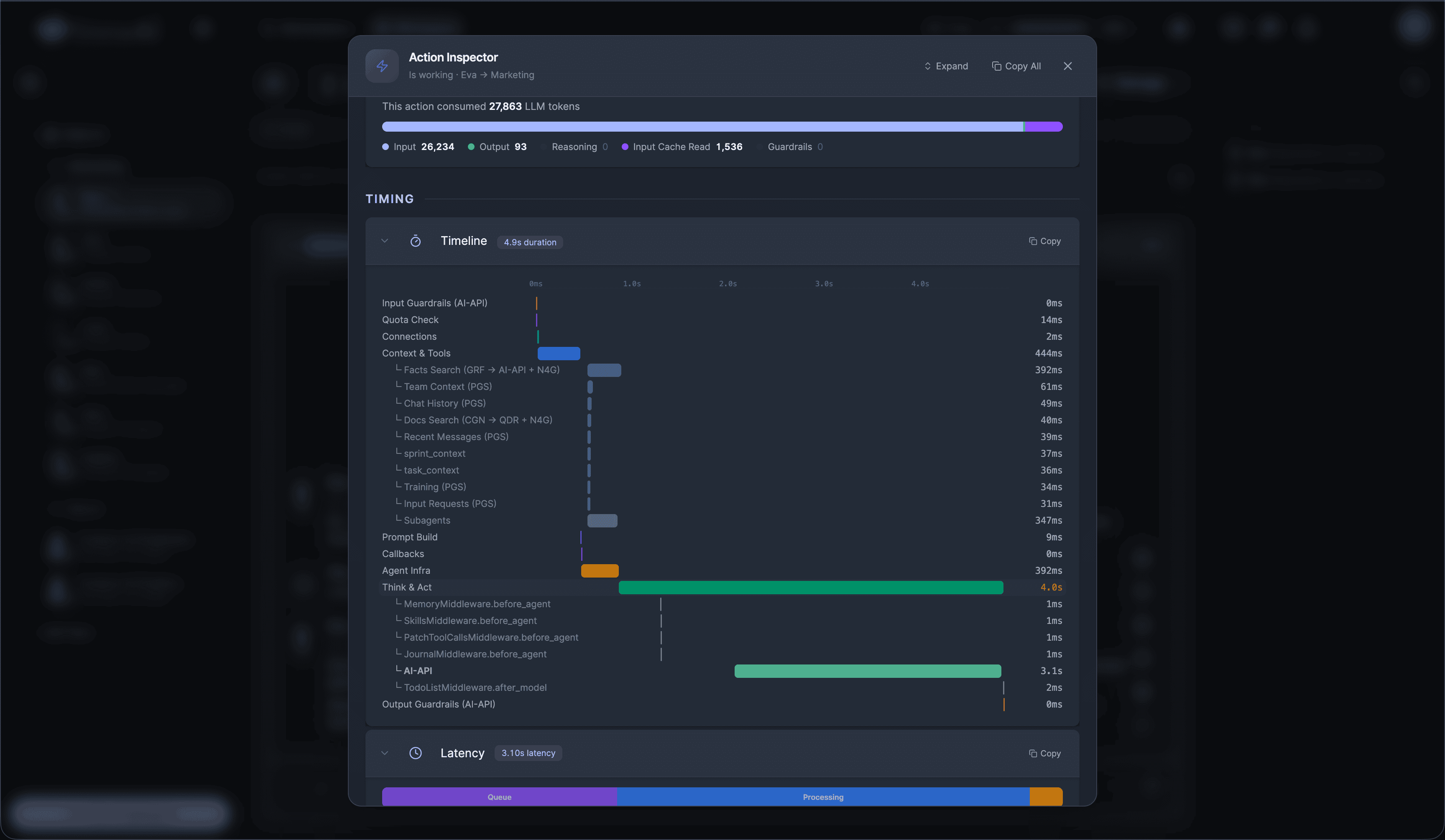 AI Workforce platform dashboard